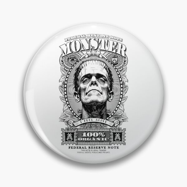 Artikelvorschau, Frankenstein Monster Halloween Banknote Horror Dollar Geld entworfen und verkauft von GrandeDuc.