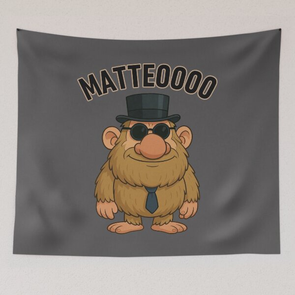 Item preview, Mateo Matteo Italian Brainrot Meme Matteo Brainrot designed and sold by Nathalie_87.