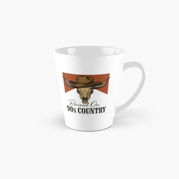 Item preview, Raised on 90s Country Skull Cowboy Hat Design designed and sold by Sonchai Paladsai.