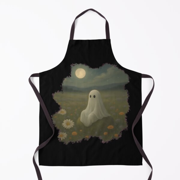 Item preview, "Moonlit Ghost Resting in a Wildflower Field designed and sold by -justb-.