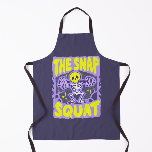 Item preview, The Snap Squat – Funny Gym Injury Skeleton Tarot designed and sold by SignumShop.