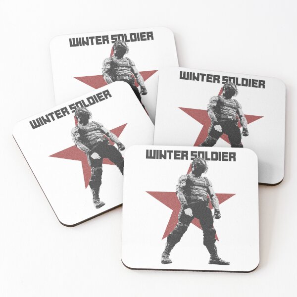 Item preview, Bucky Barnes The Winter Soldier Red Star Original Print designed and sold by drianacore.