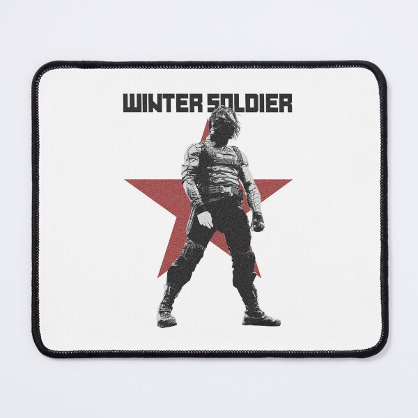 Item preview, Bucky Barnes The Winter Soldier Red Star Original Print designed and sold by drianacore.