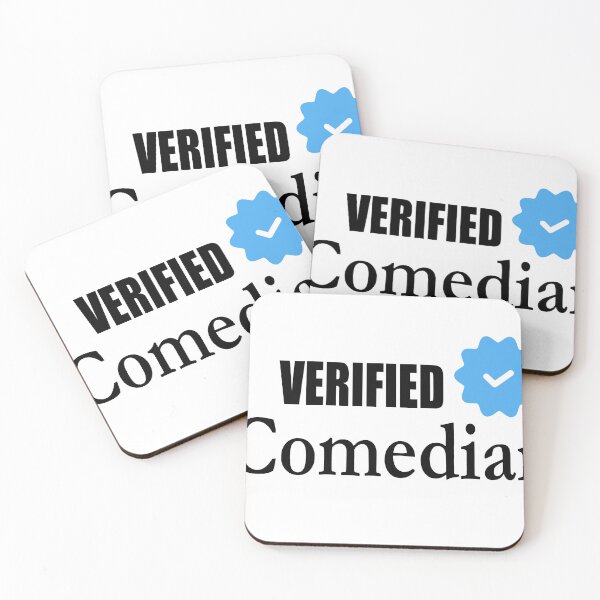 Item preview, Verified Comedian – Certified Laugh Factory  designed and sold by GriffinRey.