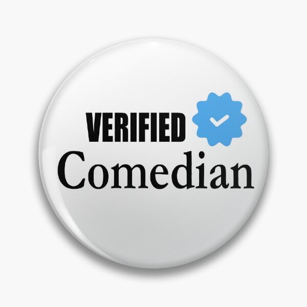 Item preview, Verified Comedian – Certified Laugh Factory  designed and sold by GriffinRey.