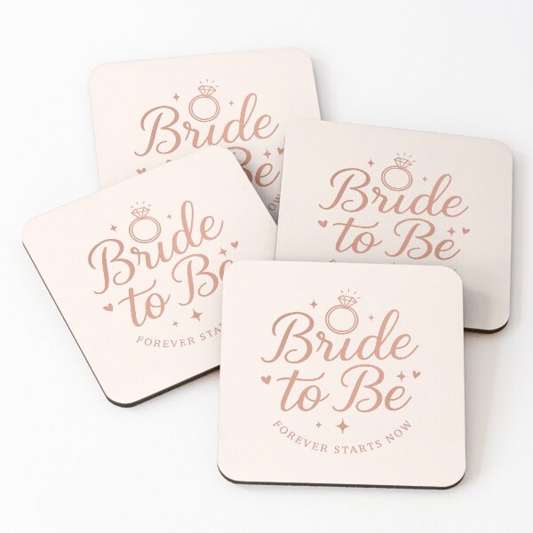 Item preview, Bride to Be – Rose Gold Elegant Wedding Design designed and sold by E&M.