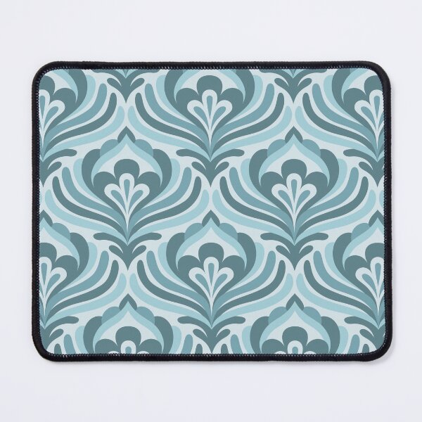 Item preview, Abstract Vintage Blossoms, Blue (3473 F) designed and sold by RouCouCou.