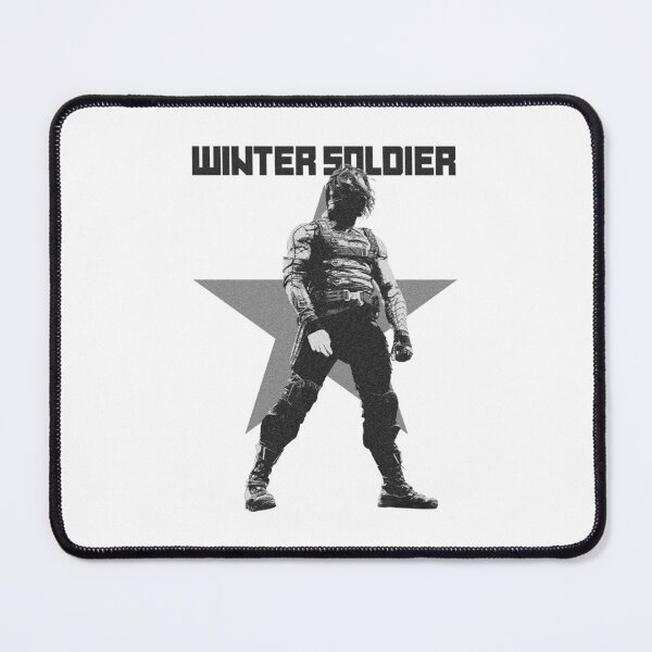 Item preview, Bucky Barnes The Winter Soldier Silver Star Original Print designed and sold by drianacore.