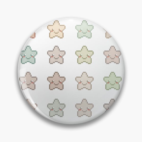 Item preview, Earthy Naturals Pixel Star Set  designed and sold by retro_pixel.