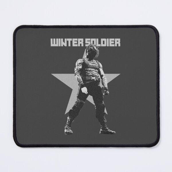 Item preview, Copy of Bucky Barnes The Winter Soldier Red Star Original Print | Dark ver. designed and sold by drianacore.