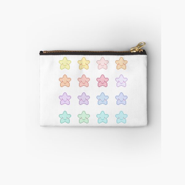Item preview, Pastel Rainbow Pixel Star Set designed and sold by retro_pixel.