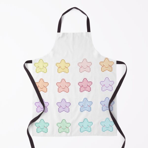 Item preview, Pastel Rainbow Pixel Star Set designed and sold by retro_pixel.