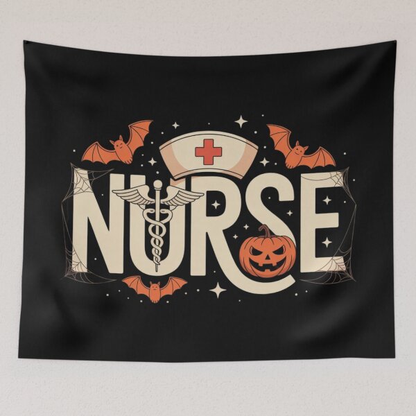 Item preview, Halloween nurse designed and sold by 123ks.