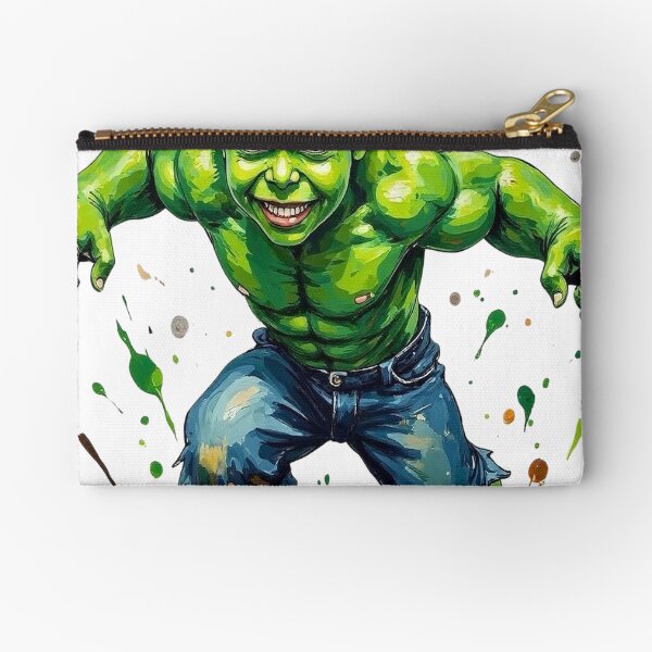 Item preview, Hulk-inspired Superhero Kid Prints designed and sold by Platypus Pics.