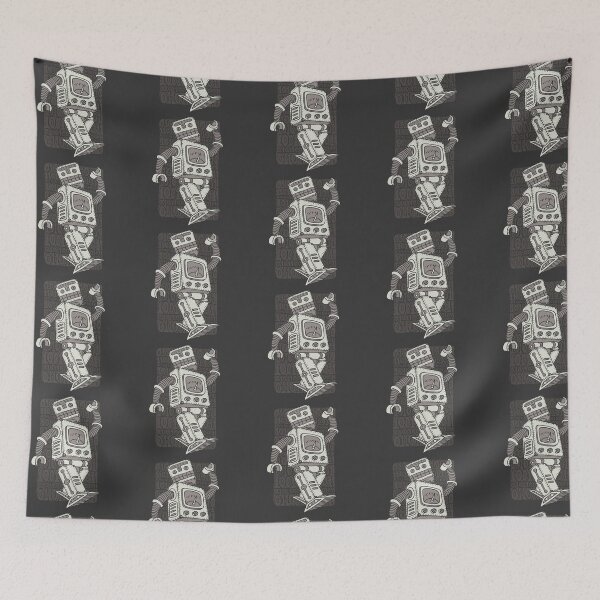 Item preview, Binary Boogie – Dancing Retro Robot designed and sold by Wise-Geek.