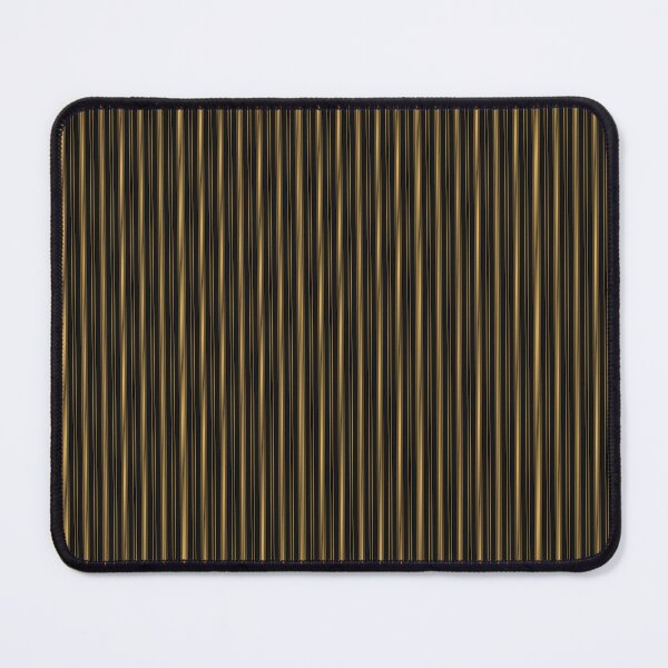 Item preview, Vertical Stripes Pattern Black Gold designed and sold by Prints and Lifestyle.