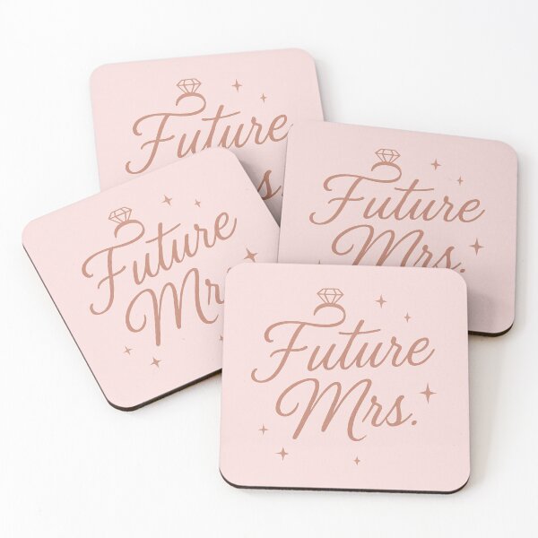 Item preview, Future Mrs. – Elegant Engagement Typography Design designed and sold by E&M.