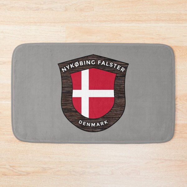 Item preview, Nykøbing Falster Denmark Emblem Flag designed and sold by World Designs.