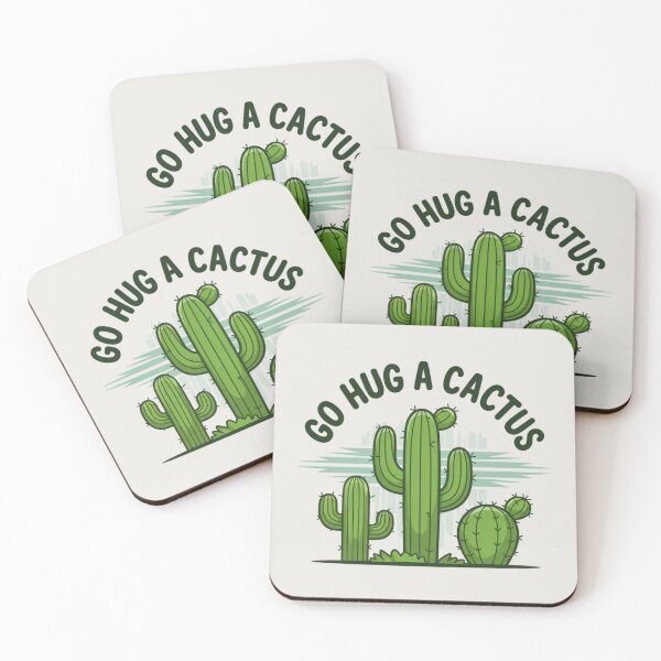 Item preview, Go Hug a Cactus designed and sold by 123ks.