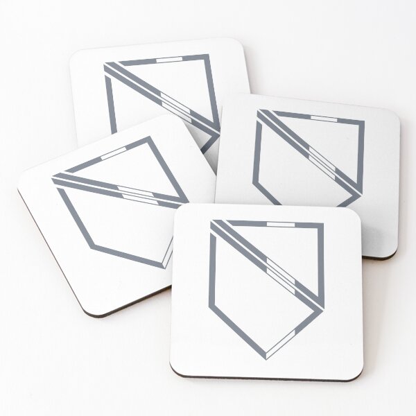 Item preview, Geometric Shield Emblem - Cool Gray designed and sold by FexianWorks.