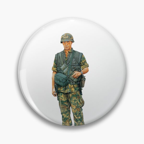 Item preview, US Navy Corpsman – Vietnam War Combat Medic designed and sold by Offbrand Originals.
