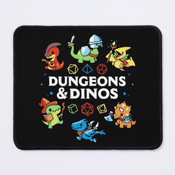 Item preview, Dungeons And Dinos - Cute Dinosaurs and Dice designed and sold by Snouleaf.