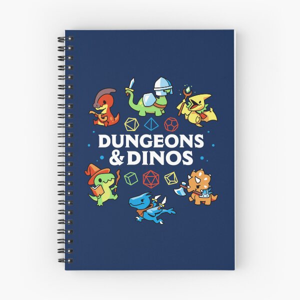 Item preview, Dungeons And Dinos - Cute Dinosaurs and Dice designed and sold by Snouleaf.