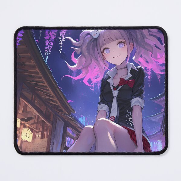 Item preview, Anime Junko Enoshima Danganronpa Game Wisteria Moonlit Serene Elegance designed and sold by juniorcastros.