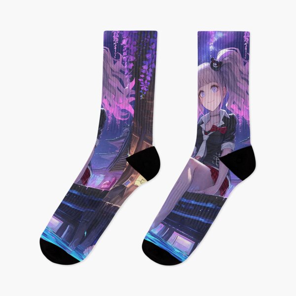 Item preview, Anime Junko Enoshima Danganronpa Game Wisteria Moonlit Serene Elegance designed and sold by juniorcastros.