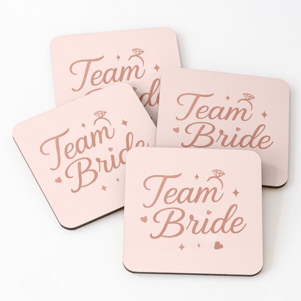 Item preview, Team Bride – Fun Bachelorette Party Design designed and sold by E&M.