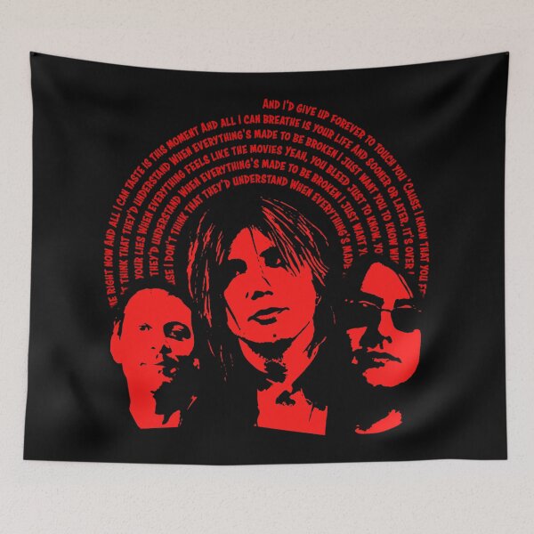 Item preview, Red Typography Lyrics designed and sold by nerdyygraphic.