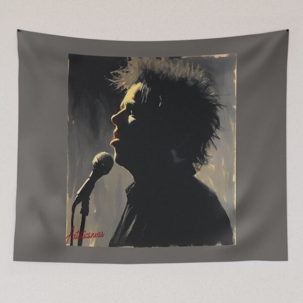 Artikelvorschau, „Robert Smith: Rätselhafte Ikone von The Cure“ entworfen und verkauft von Artisticanvas.