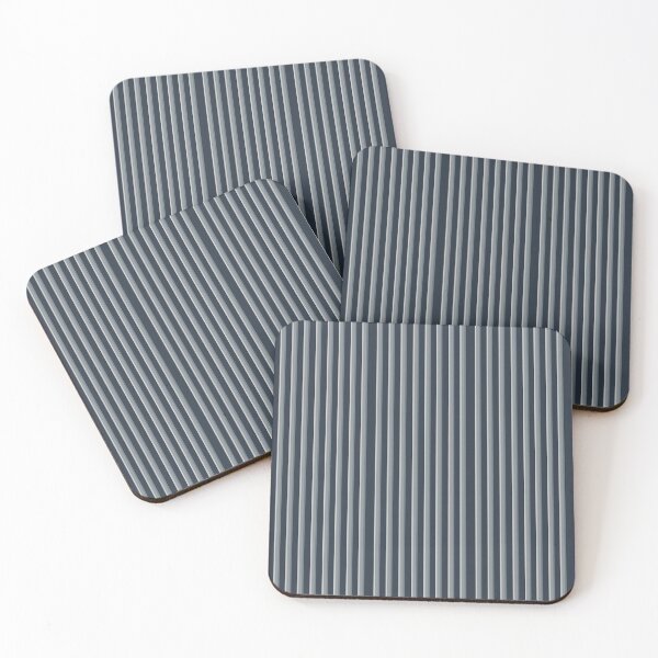 Item preview, Vintage Retro Vertical Stripe Mid Mod Cozy Boho Accent Piece   Gray designed and sold by Prints and Lifestyle.