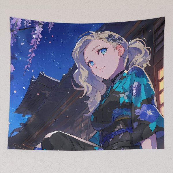 Item preview, Maki Harukawa Danganronpa Anime Wisteria Lantern Glow designed and sold by earlobejerk.