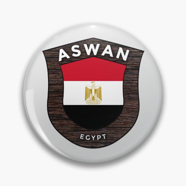 Item preview, Aswan Egypt Emblem Flag designed and sold by World Designs.