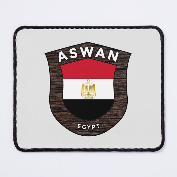 Item preview, Aswan Egypt Emblem Flag designed and sold by World Designs.