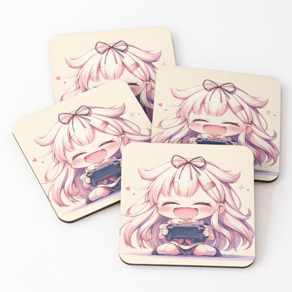 Item preview, KanColle Yuudachi Kantai Collection Anime Chibi Gaming Playful Wave designed and sold by earlobejerk.