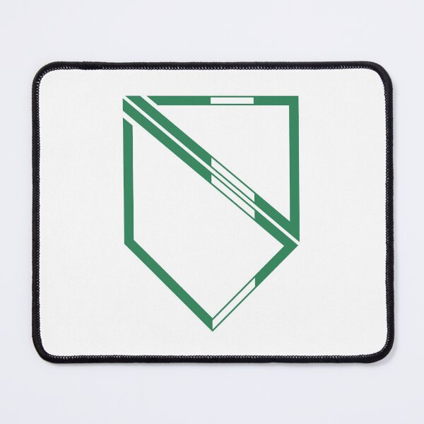 Item preview, Geometric Shield Emblem - Medium Forest Green designed and sold by FexianWorks.