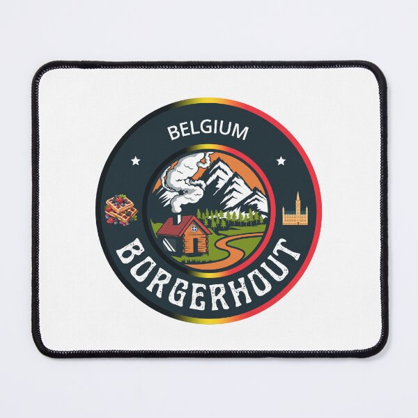 Item preview, Borgerhout Belgium Emblem designed and sold by World Designs.