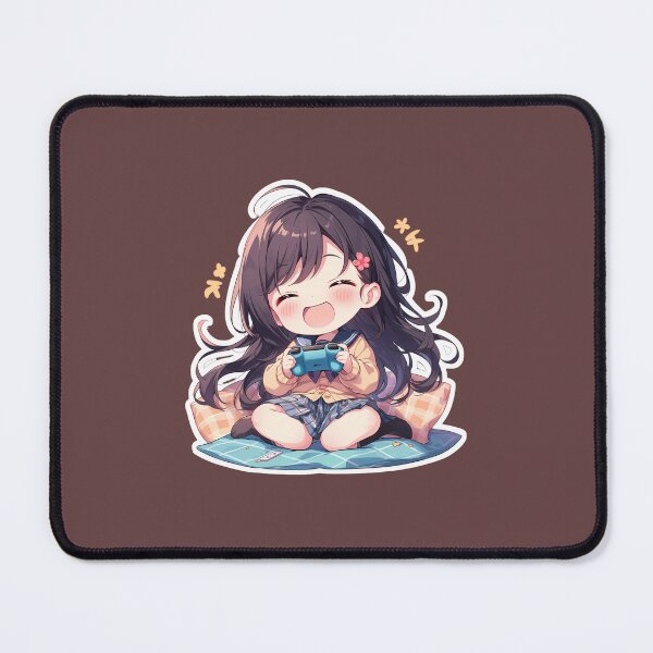 Item preview, Hikigaya Komachi Oregairu Anime Dark Hair Controller Chibi Cute designed and sold by earlobejerk.