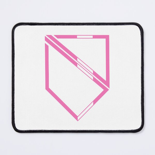 Item preview, Geometric Shield Emblem - Pastel Pink designed and sold by FexianWorks.