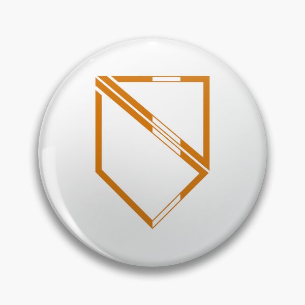 Item preview, Geometric Shield Emblem - Warm Mustard designed and sold by FexianWorks.