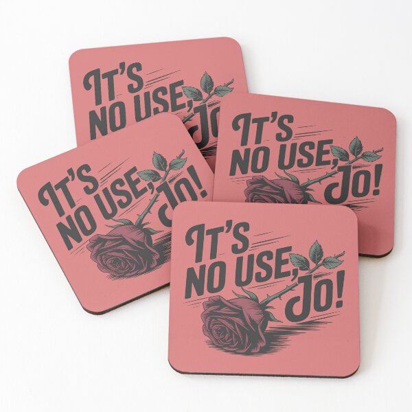 Item preview, It's no use Jo! with rose designed and sold by Darkifun.
