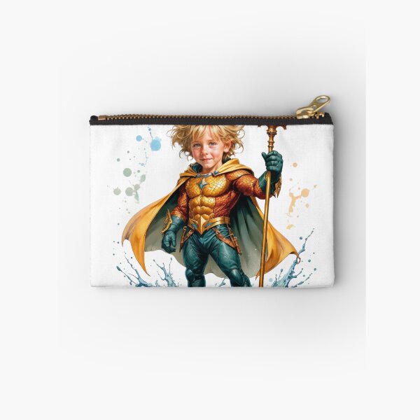 Item preview, Aquaman-Inspired Superhero Kid Customizable Print designed and sold by Platypus Pics.