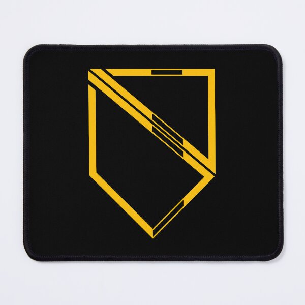 Item preview, Geometric Shield Emblem - Golden Yellow designed and sold by FexianWorks.