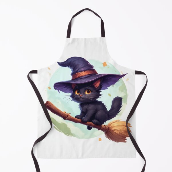 Item preview, Spooky Witch Kitten - Halloween 2025 designed and sold by SuperVenus.