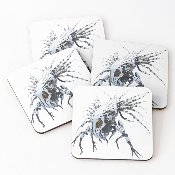 Item preview, SpiderCore – Mech Spider Insect – Cyberpunk Arachnid Art Print designed and sold by Vibranta Studio.