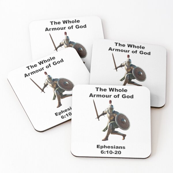 Item preview, The Whole Armour of God designed and sold by TheWonkyEaselCo.
