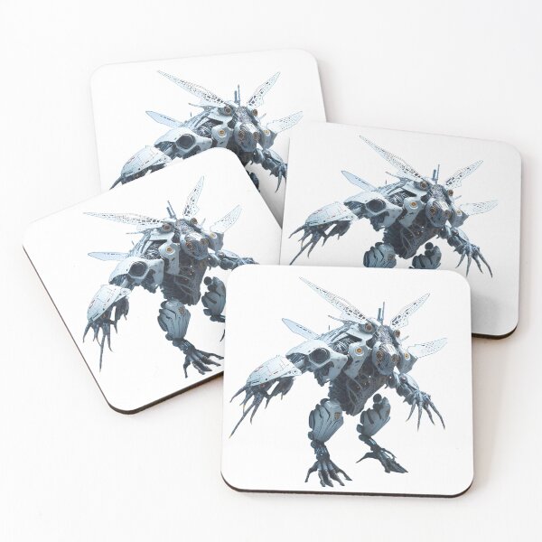 Item preview, HiveRacer – Robotic Wasp Design – Mecha Bee Insect Sticker designed and sold by Vibranta Studio.