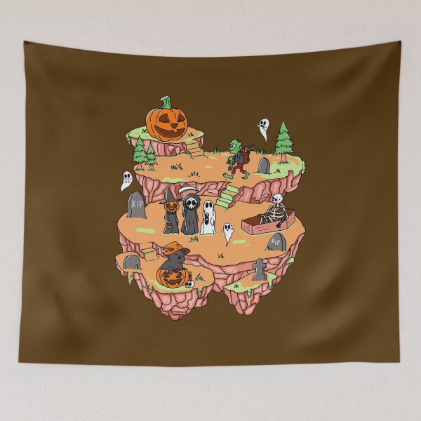 Item preview, Halloween Island designed and sold by Kimprut.
